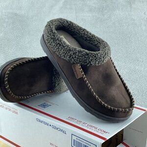 Dearfoams Men's Brendan Memory Foam Clog Slipper 9-10 S129